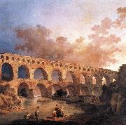 ROBERT, Hubert The Pont du Gard AF oil painting picture wholesale